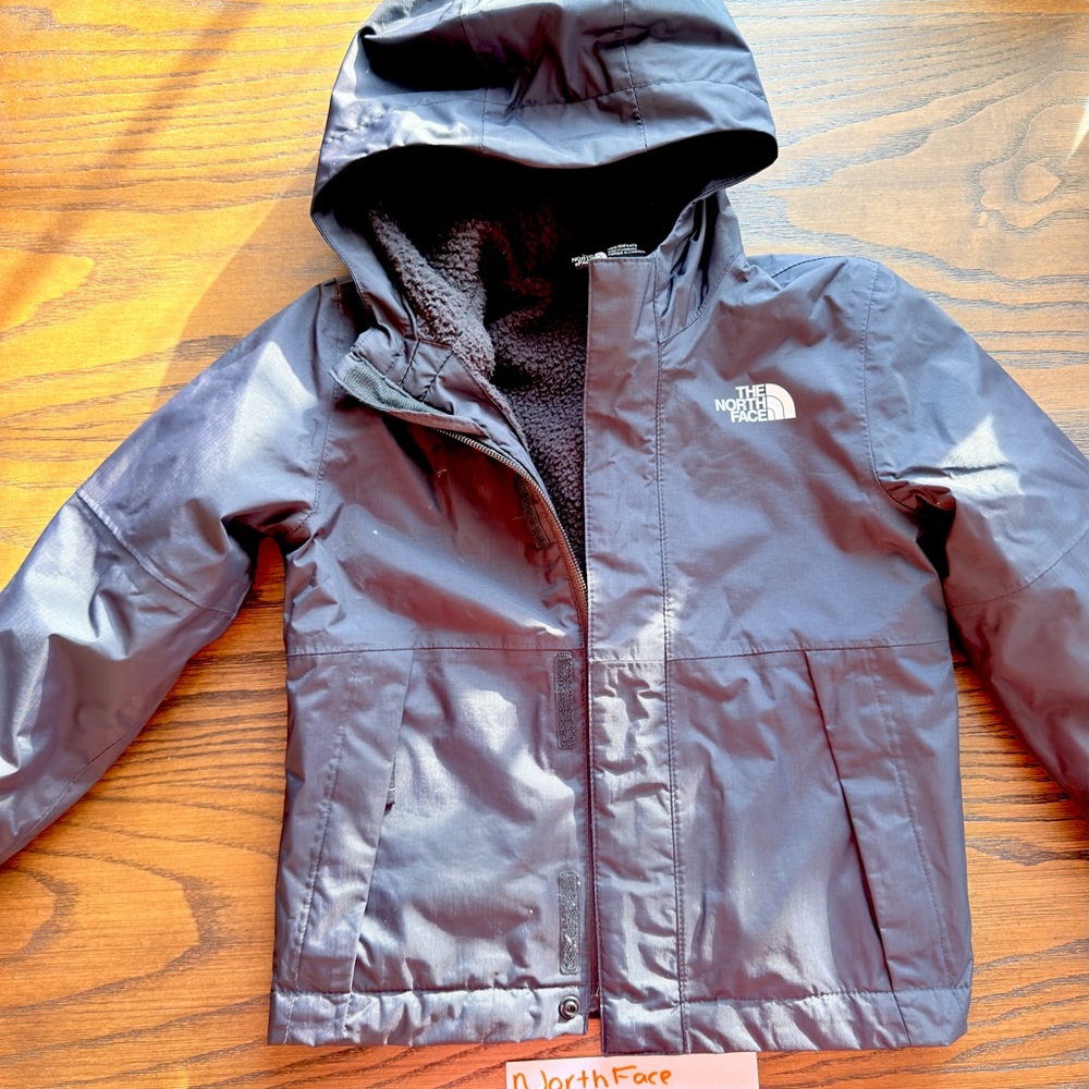 The North Face Kids Black Hooded Jacket